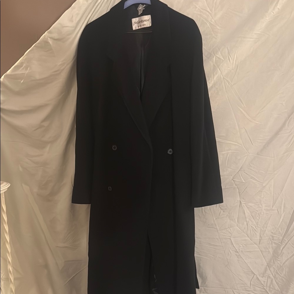 Black Men’s Overcoat
